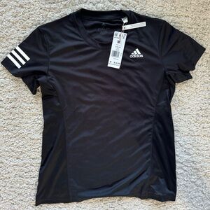 Black Adidas Club Tee. Short Sleeve. Size Medium